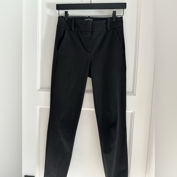 J Crew Mercantile Slim-fit full-length trouser pants black size 0 - Picture 5 of 10